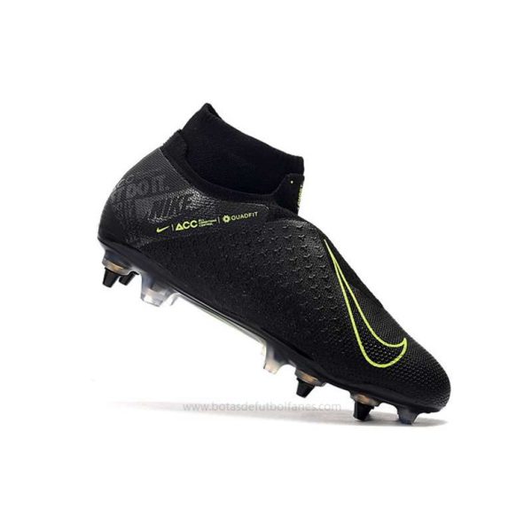 Nike Phantom Vision Elite DF SG PRO Anti Clog Negro Verde